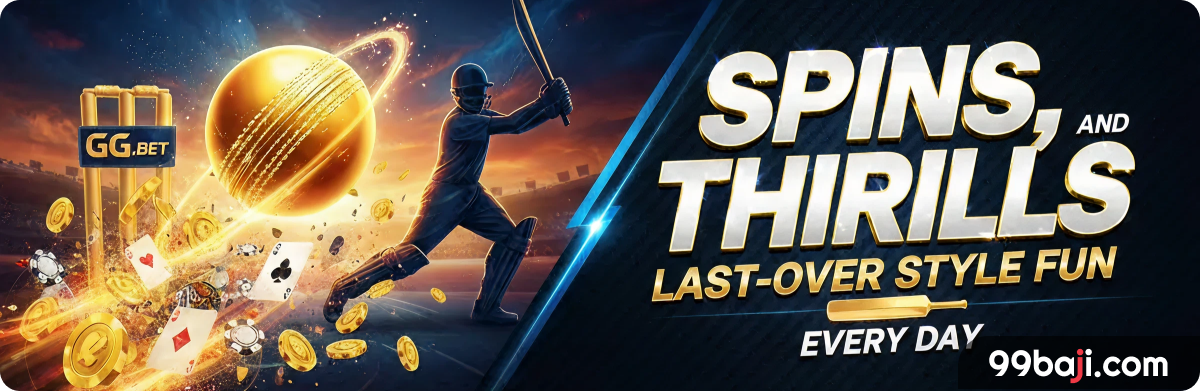 GG.BET Spins, Thrills, and Last-Over Style Fun Every Day